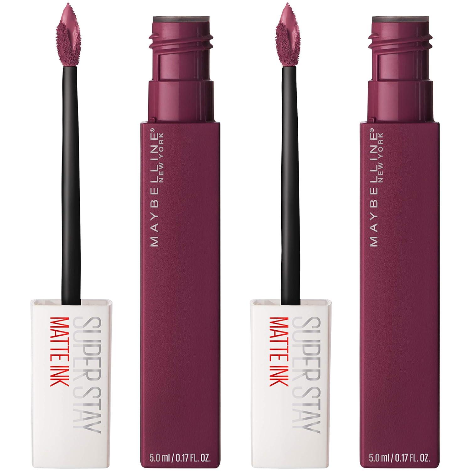 imageMAYBELLINE Super Stay Matte Ink Liquid Lipstick Makeup Long Lasting High Impact Color Up to 16H Wear Insider Midtone Yellow Brown40 BELIEVER