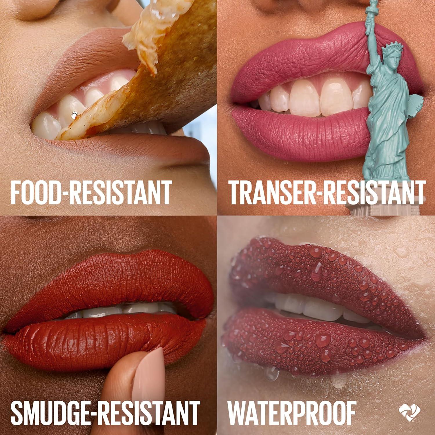 imageMAYBELLINE Super Stay Matte Ink Liquid Lipstick Makeup Long Lasting High Impact Color Up to 16H Wear Insider Midtone Yellow Brown515 RENEGADE