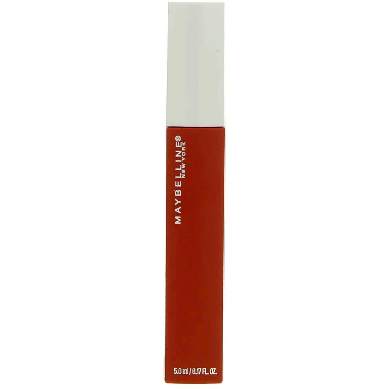 imageMAYBELLINE Super Stay Matte Ink Liquid Lipstick Makeup Long Lasting High Impact Color Up to 16H Wear Insider Midtone Yellow Brown65 SEDUCTRESS
