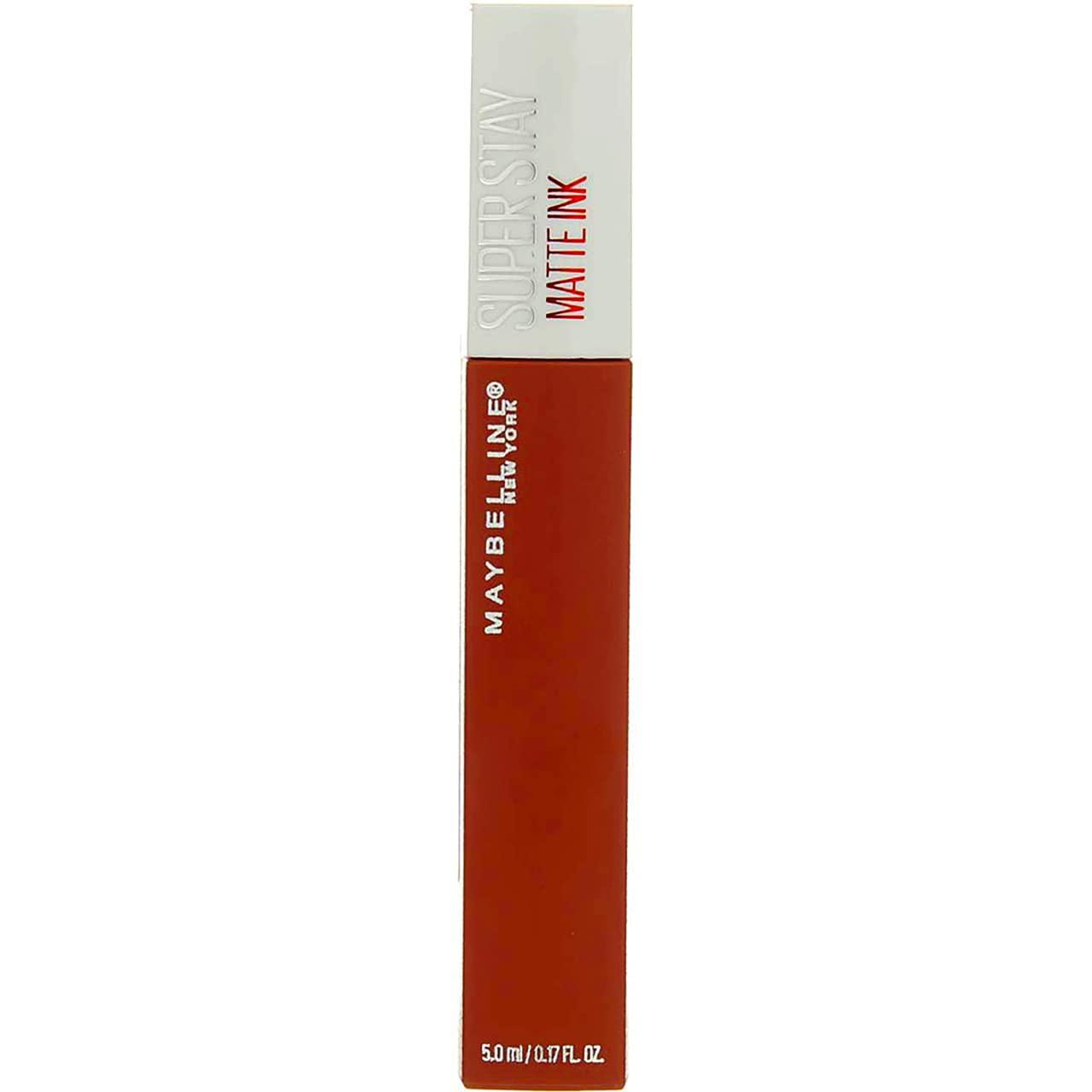 imageMAYBELLINE Super Stay Matte Ink Liquid Lipstick Makeup Long Lasting High Impact Color Up to 16H Wear Insider Midtone Yellow Brown65 SEDUCTRESS