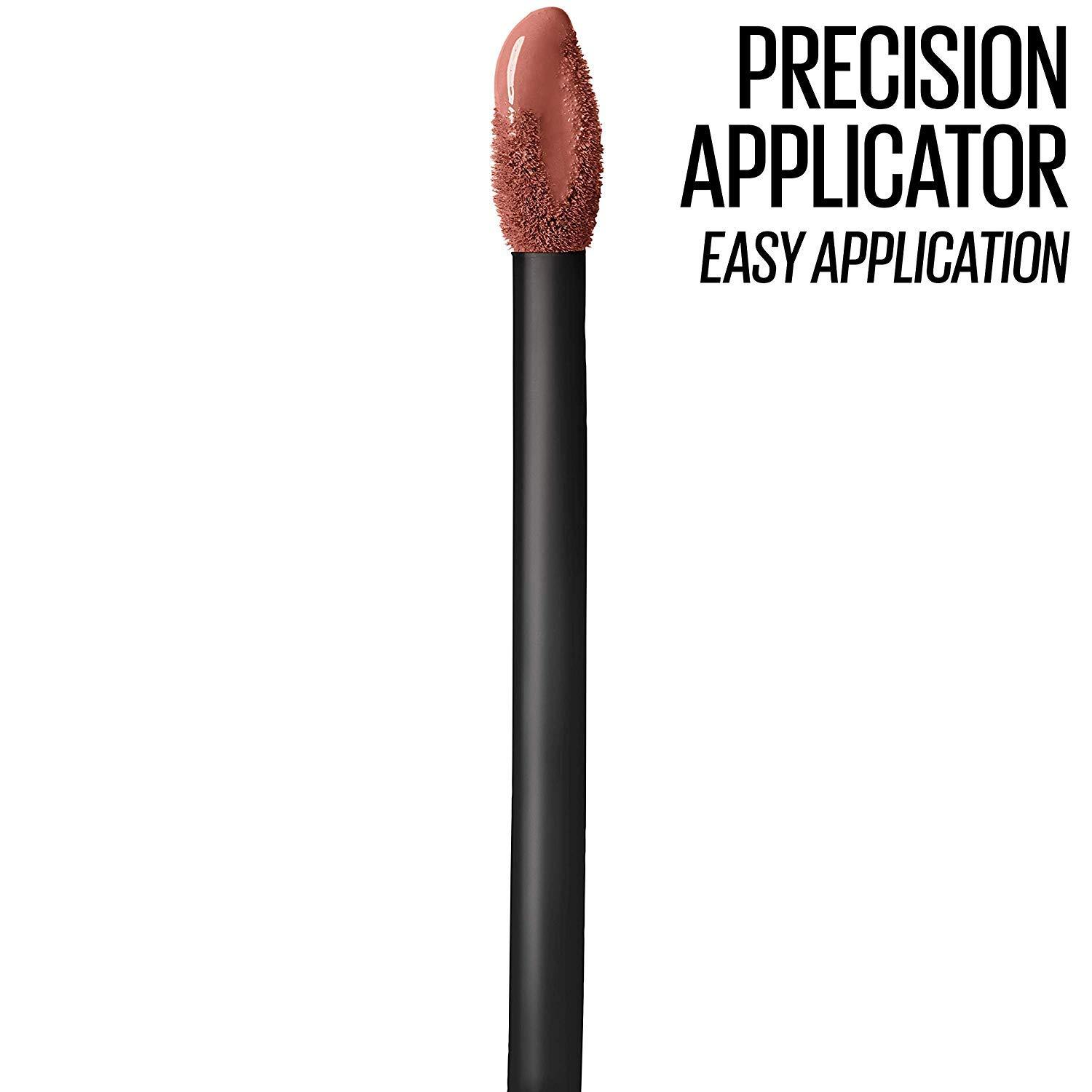 imageMAYBELLINE Super Stay Matte Ink Liquid Lipstick Makeup Long Lasting High Impact Color Up to 16H Wear Insider Midtone Yellow Brown70 AMAZONIAN
