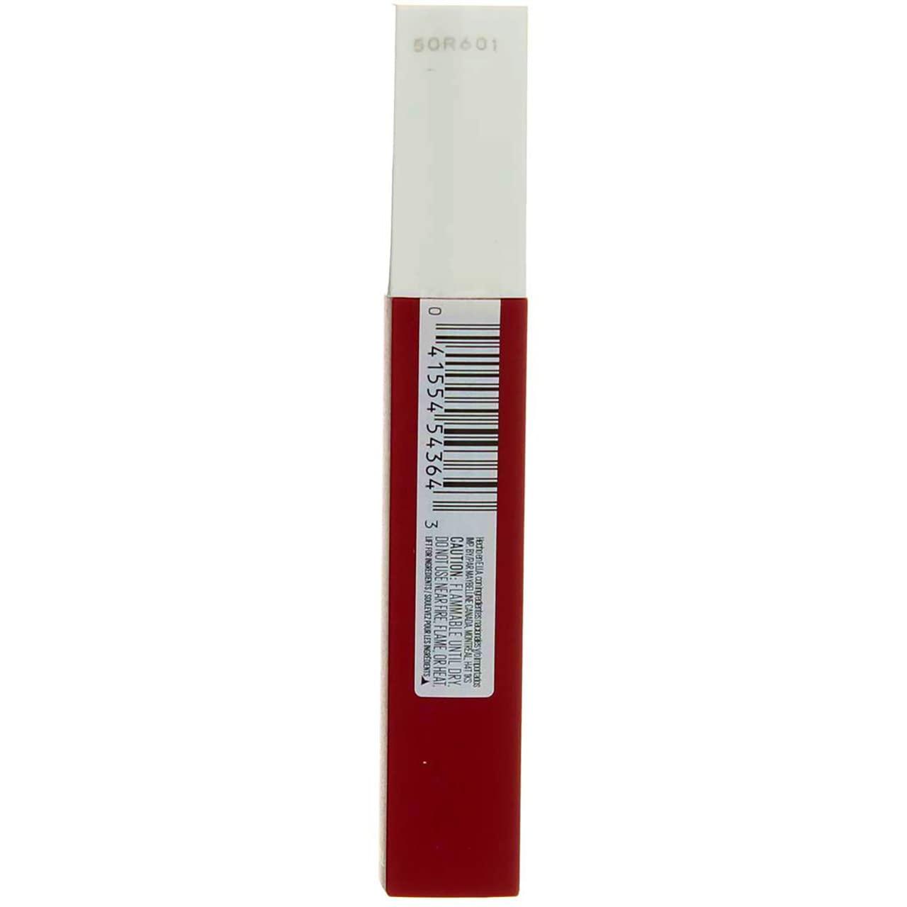 imageMAYBELLINE Super Stay Matte Ink Liquid Lipstick Makeup Long Lasting High Impact Color Up to 16H Wear Insider Midtone Yellow Brown80 RULER