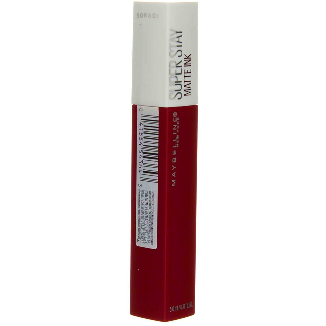 imageMAYBELLINE Super Stay Matte Ink Liquid Lipstick Makeup Long Lasting High Impact Color Up to 16H Wear Insider Midtone Yellow Brown80 RULER