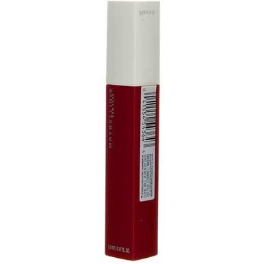 imageMAYBELLINE Super Stay Matte Ink Liquid Lipstick Makeup Long Lasting High Impact Color Up to 16H Wear Insider Midtone Yellow Brown80 RULER