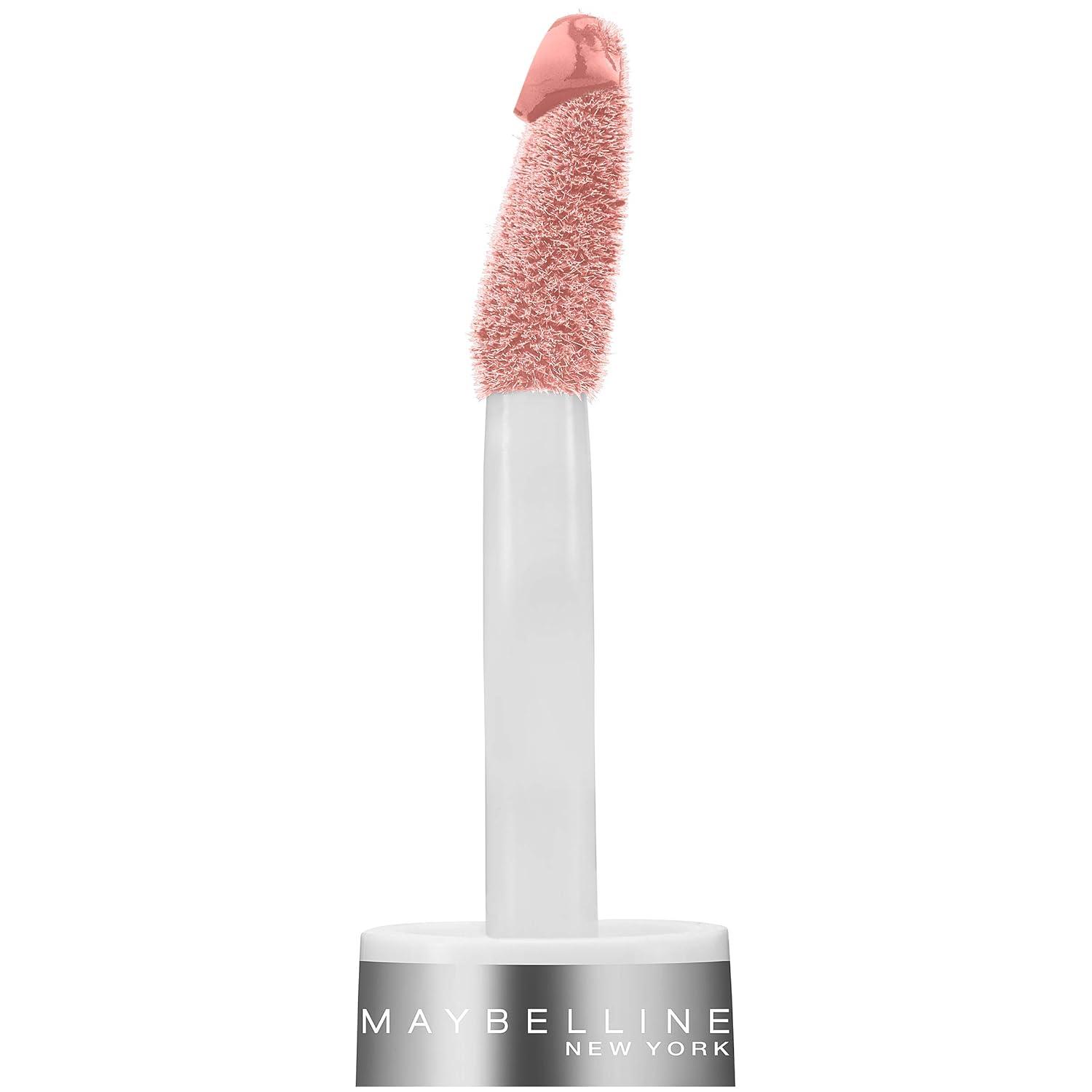 imageMaybelline Super Stay 24 2Step Liquid Lipstick Makeup Long Lasting Highly Pigmented Color with Moisturizing Balm Everlasting Wine Plum Red 1 Count136 CONSTANT TOAST