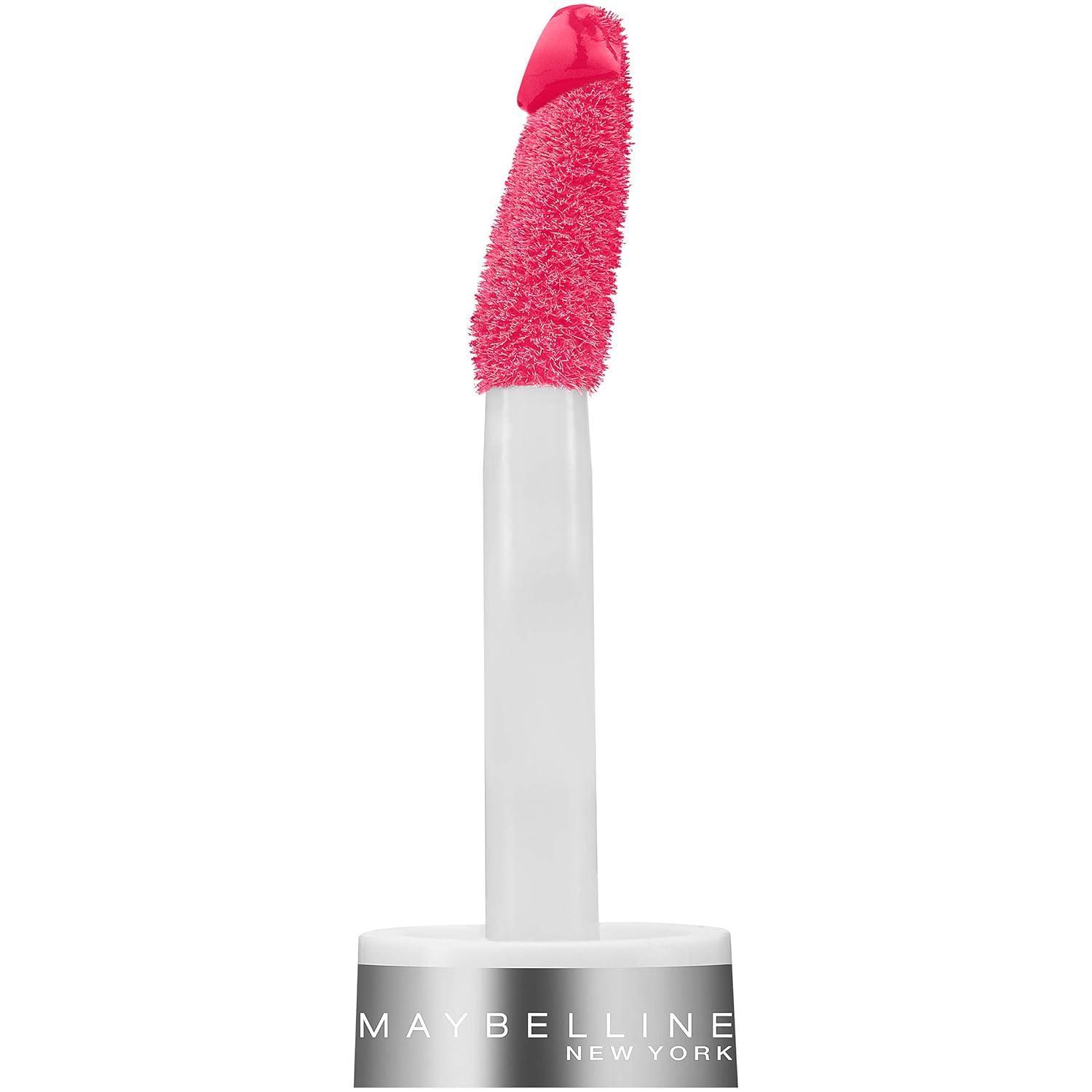imageMaybelline Super Stay 24 2Step Liquid Lipstick Makeup Long Lasting Highly Pigmented Color with Moisturizing Balm Everlasting Wine Plum Red 1 Count215 PINK GOES ON
