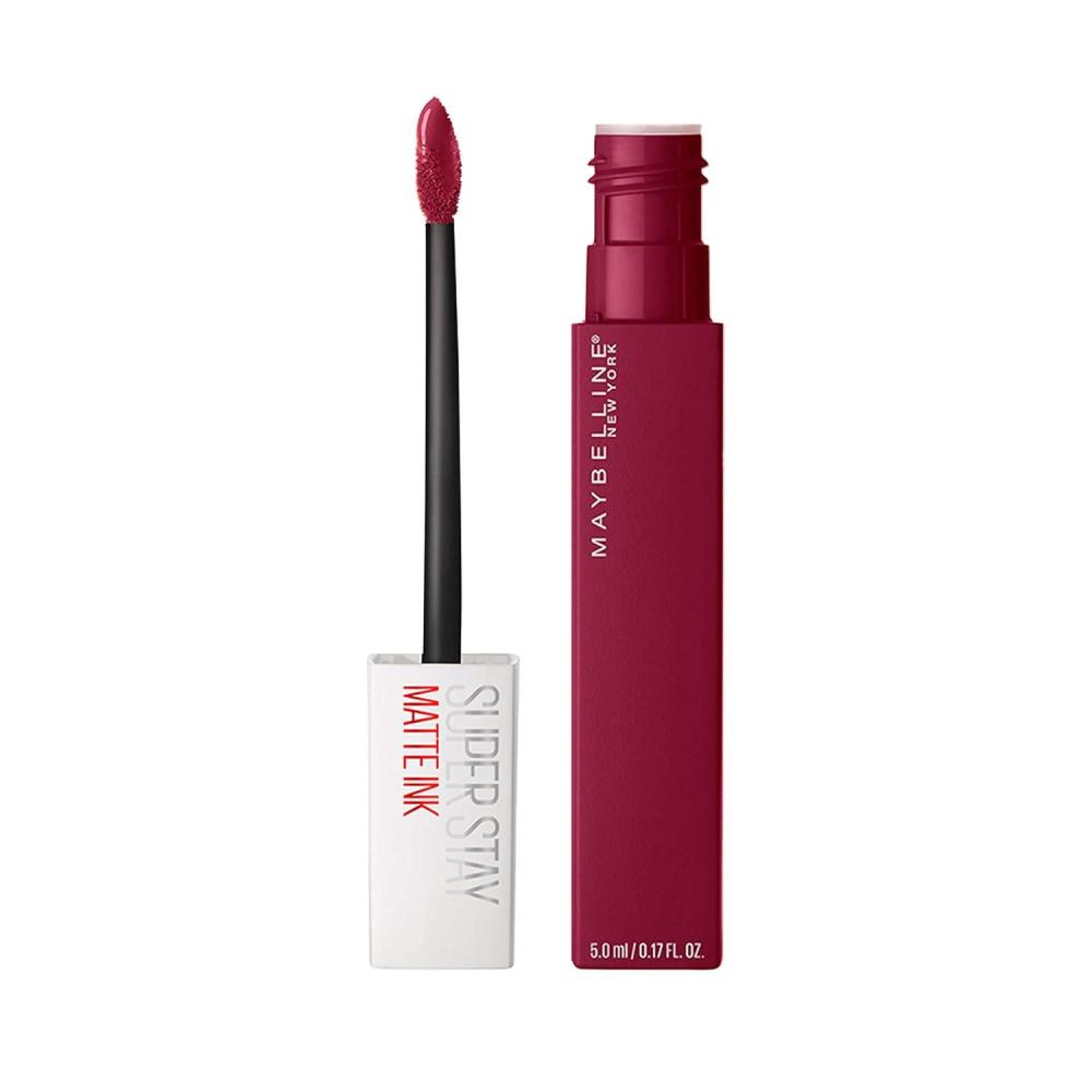 imageMAYBELLINE Super Stay Matte Ink Liquid Lipstick Makeup Long Lasting High Impact Color Up to 16H Wear Insider Midtone Yellow Brown115 FOUNDER