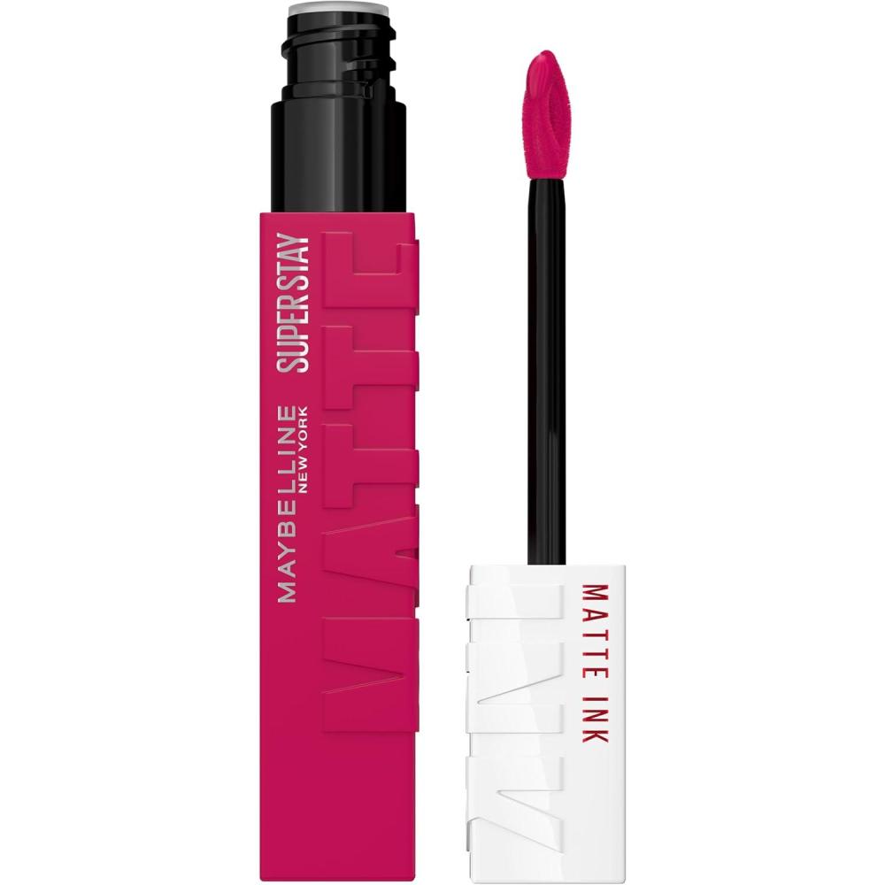 imageMAYBELLINE Super Stay Matte Ink Liquid Lipstick Makeup Long Lasting High Impact Color Up to 16H Wear Insider Midtone Yellow Brown120 ARTIST
