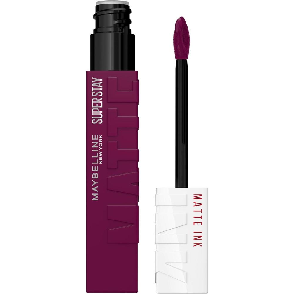 imageMAYBELLINE Super Stay Matte Ink Liquid Lipstick Makeup Long Lasting High Impact Color Up to 16H Wear Insider Midtone Yellow Brown40 BELIEVER