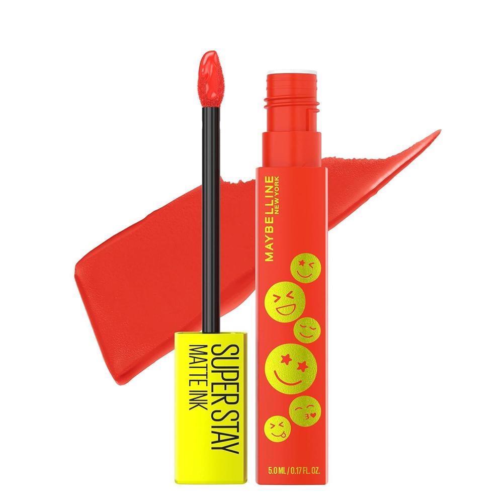 imageMAYBELLINE Super Stay Matte Ink Liquid Lipstick Makeup Long Lasting High Impact Color Up to 16H Wear Insider Midtone Yellow Brown440 PLEASURESEEKER