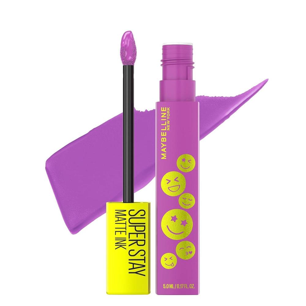 imageMAYBELLINE Super Stay Matte Ink Liquid Lipstick Makeup Long Lasting High Impact Color Up to 16H Wear Insider Midtone Yellow BrownEuphoric