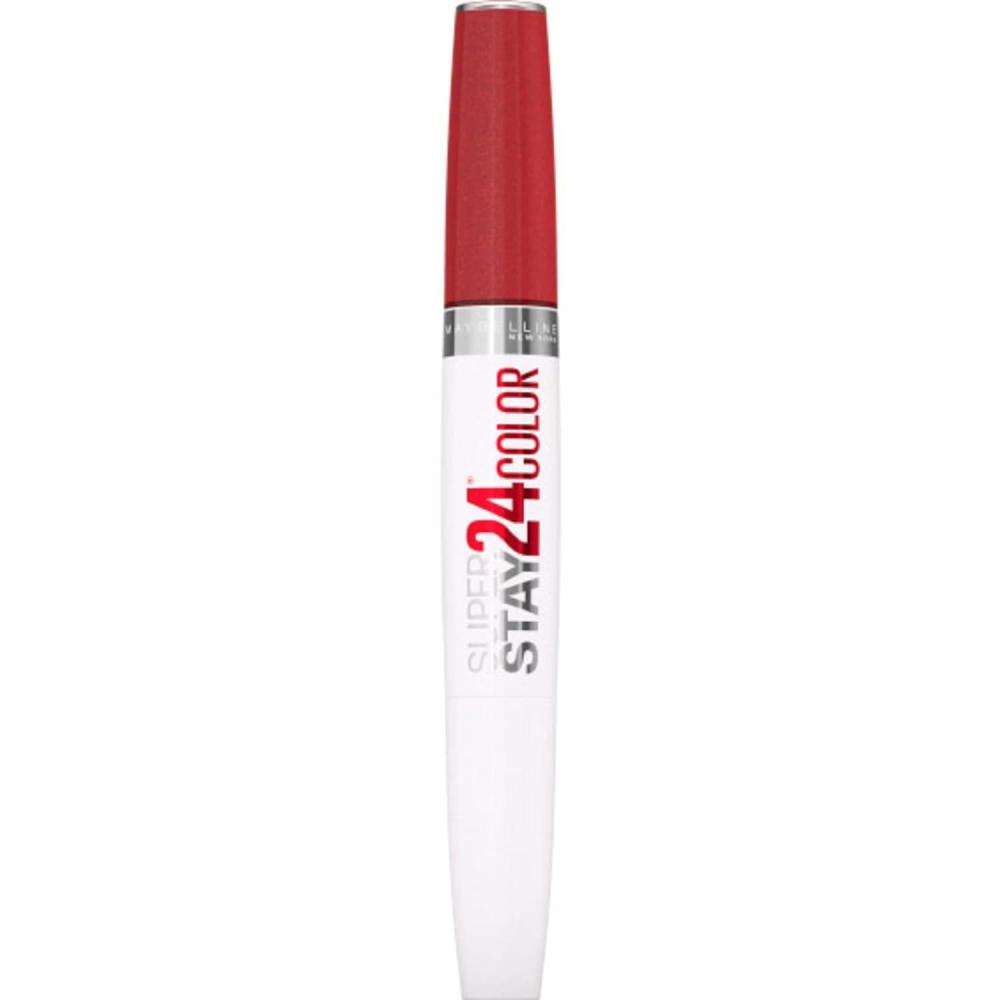 imageMaybelline Super Stay 24 2Step Liquid Lipstick Makeup Long Lasting Highly Pigmented Color with Moisturizing Balm Everlasting Wine Plum Red 1 Count925 BROOKLYN SUNSET