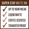 MAYBELLINE Super Stay Matte Ink Liquid Lipstick Makeup, Long Lasting High Impact Color, Up to 16H Wear, Insider (Midtone Yellow Brown)(275 MOCHA INVENTOR)