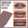MAYBELLINE Super Stay Matte Ink Liquid Lipstick Makeup, Long Lasting High Impact Color, Up to 16H Wear, Insider (Midtone Yellow Brown)(90 HUNTRESS)