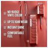 MAYBELLINE Super Stay Vinyl Ink Longwear No-Budge Liquid Lipcolor Make Up, Highly Pigmented Color and Instant Shine, Upbeat, 1 Count(110 AWESTRUCK)