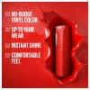 MAYBELLINE Super Stay Vinyl Ink Longwear No-Budge Liquid Lipcolor Make Up, Highly Pigmented Color and Instant Shine, Upbeat, 1 Count(45 CAPRICIOUS)