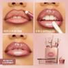 Maybelline Lifter Gloss and Lifter Liner Bundle, Lip Gloss and Lip Liner in Shades Stone and On It, Pack of 2(Pearl & Peaking)