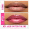 Maybelline Lifter Gloss and Lifter Plump Bundle, Hydrating, Pumping Lip Gloss in Shades Petal and Blush Blaze, Pack of 2