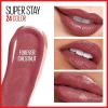 Maybelline Super Stay 24, 2-Step Liquid Lipstick Makeup, Long Lasting Highly Pigmented Color with Moisturizing Balm, Everlasting Wine, Plum Red, 1 Count(115 FOREVER CHESTNUT)