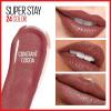 Maybelline Super Stay 24, 2-Step Liquid Lipstick Makeup, Long Lasting Highly Pigmented Color with Moisturizing Balm, Everlasting Wine, Plum Red, 1 Count(145 CONSTANT COCOA)