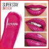Maybelline Super Stay 24, 2-Step Liquid Lipstick Makeup, Long Lasting Highly Pigmented Color with Moisturizing Balm, Everlasting Wine, Plum Red, 1 Count(220 24/7 FUCHSIA)
