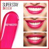 Maybelline Super Stay 24, 2-Step Liquid Lipstick Makeup, Long Lasting Highly Pigmented Color with Moisturizing Balm, Everlasting Wine, Plum Red, 1 Count(305 CRISP MAGENTA)