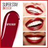 Maybelline Super Stay 24, 2-Step Liquid Lipstick Makeup, Long Lasting Highly Pigmented Color with Moisturizing Balm, Everlasting Wine, Plum Red, 1 Count(310 OPTIC RUBY)