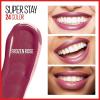 Maybelline Super Stay 24, 2-Step Liquid Lipstick Makeup, Long Lasting Highly Pigmented Color with Moisturizing Balm, Everlasting Wine, Plum Red, 1 Count(315 FROZEN ROSE)