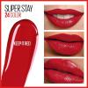 Maybelline Super Stay 24, 2-Step Liquid Lipstick Makeup, Long Lasting Highly Pigmented Color with Moisturizing Balm, Everlasting Wine, Plum Red, 1 Count(35 KEEP IT RED)