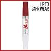 Maybelline Super Stay 24, 2-Step Liquid Lipstick Makeup, Long Lasting Highly Pigmented Color with Moisturizing Balm, Everlasting Wine, Plum Red, 1 Count(5 EVERLASTING WINE)