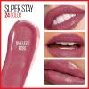 Maybelline Super Stay 24, 2-Step Liquid Lipstick Makeup, Long Lasting Highly Pigmented Color with Moisturizing Balm, Everlasting Wine, Plum Red, 1 Count(90 TIMELESS ROSE)