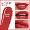 Maybelline Super Stay 24, 2-Step Liquid Lipstick Makeup, Long Lasting Highly Pigmented Color with Moisturizing Balm, Everlasting Wine, Plum Red, 1 Count(920 BRONZED DREAM)