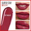 Maybelline Super Stay 24, 2-Step Liquid Lipstick Makeup, Long Lasting Highly Pigmented Color with Moisturizing Balm, Everlasting Wine, Plum Red, 1 Count(930 CITY ABLAZE)