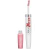 Maybelline Super Stay 24, 2-Step Liquid Lipstick Makeup, Long Lasting Highly Pigmented Color with Moisturizing Balm, Everlasting Wine, Plum Red, 1 Count(110 SO PEARLY PINK)