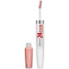 Maybelline Super Stay 24, 2-Step Liquid Lipstick Makeup, Long Lasting Highly Pigmented Color with Moisturizing Balm, Everlasting Wine, Plum Red, 1 Count(136 CONSTANT TOAST)