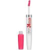 Maybelline Super Stay 24, 2-Step Liquid Lipstick Makeup, Long Lasting Highly Pigmented Color with Moisturizing Balm, Everlasting Wine, Plum Red, 1 Count(215 PINK GOES ON)