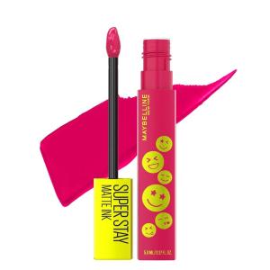 MAYBELLINE Super Stay Matte Ink Liquid Lipstick Makeup, Long Lasting High Impact Color, Up to 16H Wear, Insider (Midtone Yellow Brown)(460 OPTIMIST)