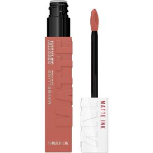 MAYBELLINE Super Stay Matte Ink Liquid Lipstick Makeup, Long Lasting High Impact Color, Up to 16H Wear, Insider (Midtone Yellow Brown)(65 SEDUCTRESS)