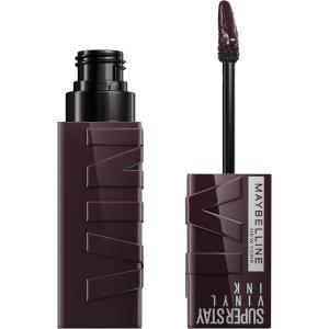MAYBELLINE Super Stay Vinyl Ink Longwear No-Budge Liquid Lipcolor Make Up, Highly Pigmented Color and Instant Shine, Upbeat, 1 Count(140 CHARGED)