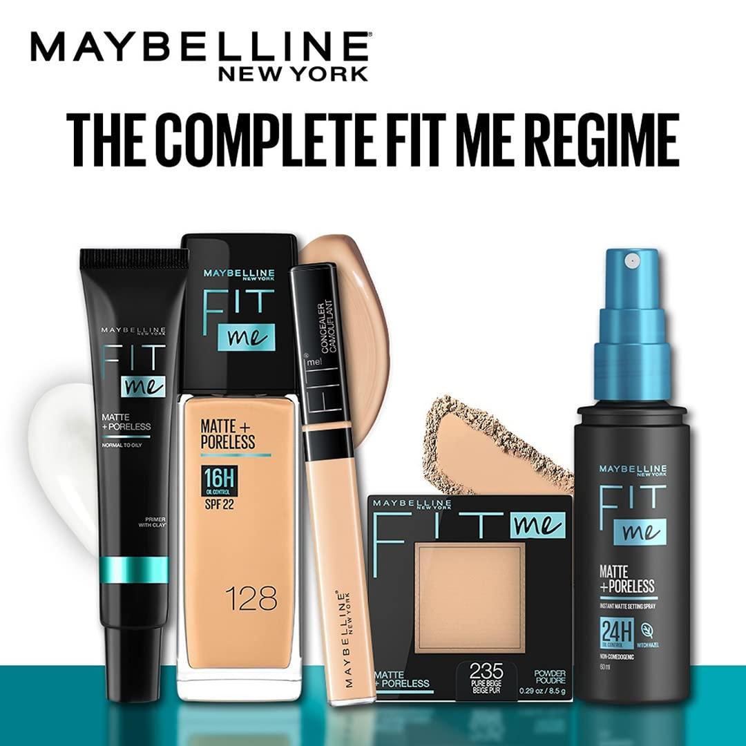 imageMaybelline Fit Me Matte Poreless Pressed Face Powder Makeup amp Setting Powder Java 1 Count120 CLASSIC IVORY