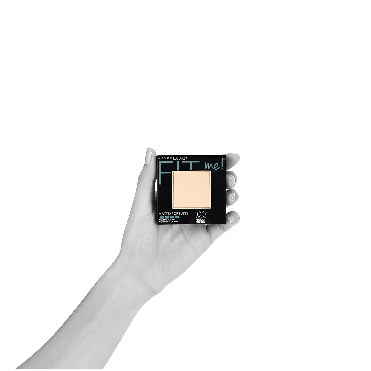 imageMaybelline Fit Me Matte Poreless Pressed Face Powder Makeup amp Setting Powder Java 1 Count222 TRUE BEIGE