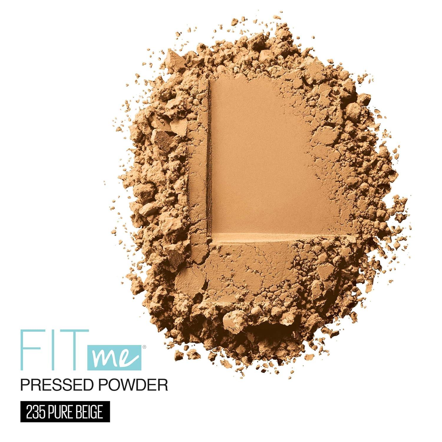 imageMaybelline Fit Me Matte Poreless Pressed Face Powder Makeup amp Setting Powder Java 1 Count235 PURE BEIGE