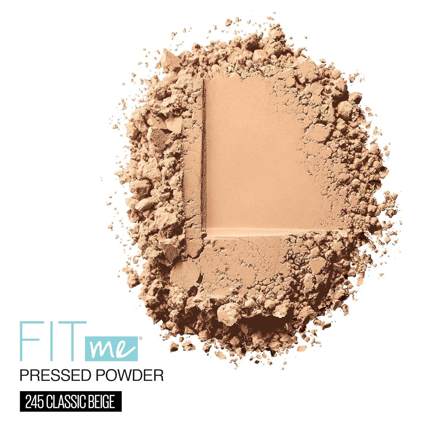 imageMaybelline Fit Me Matte Poreless Pressed Face Powder Makeup amp Setting Powder Java 1 Count245 CLASSIC BEIGE