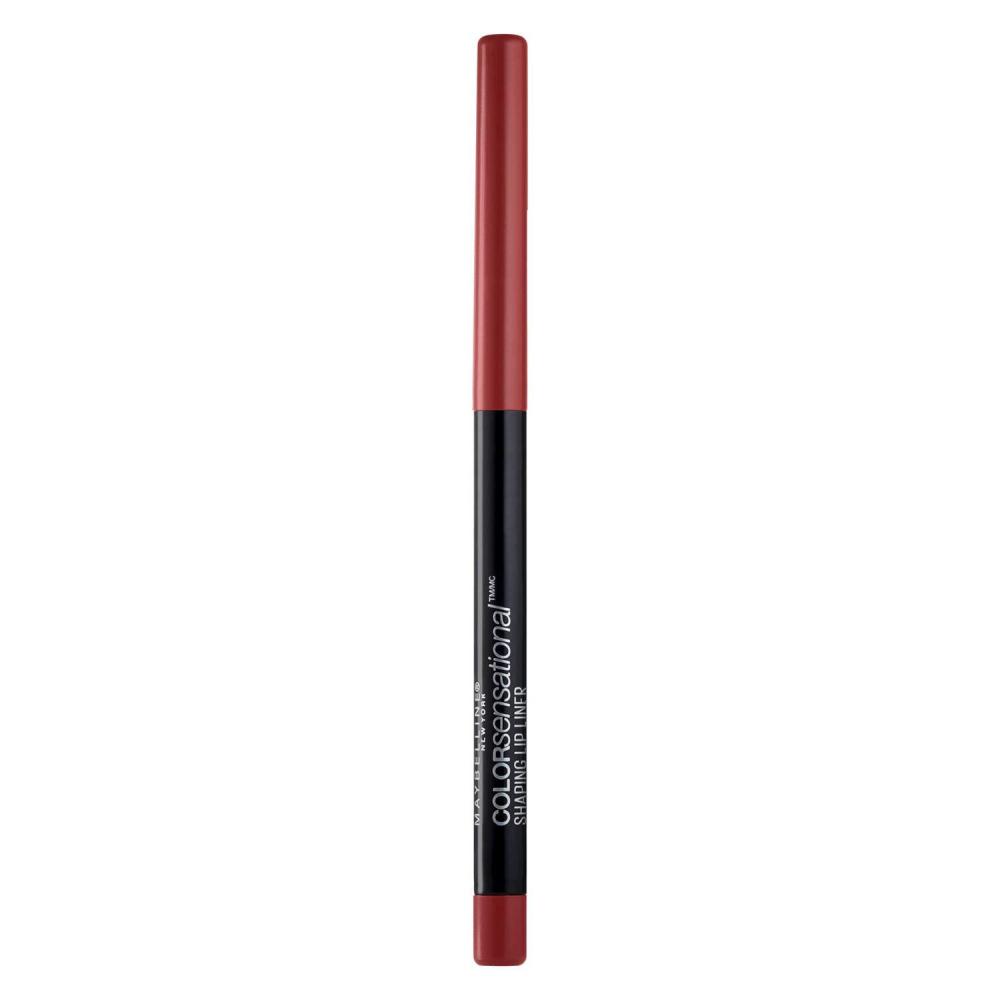 imageMaybelline Color Sensational Shaping Lip Liner with SelfSharpening Tip Totally Toffee Nude 1 Count150 BRICK RED