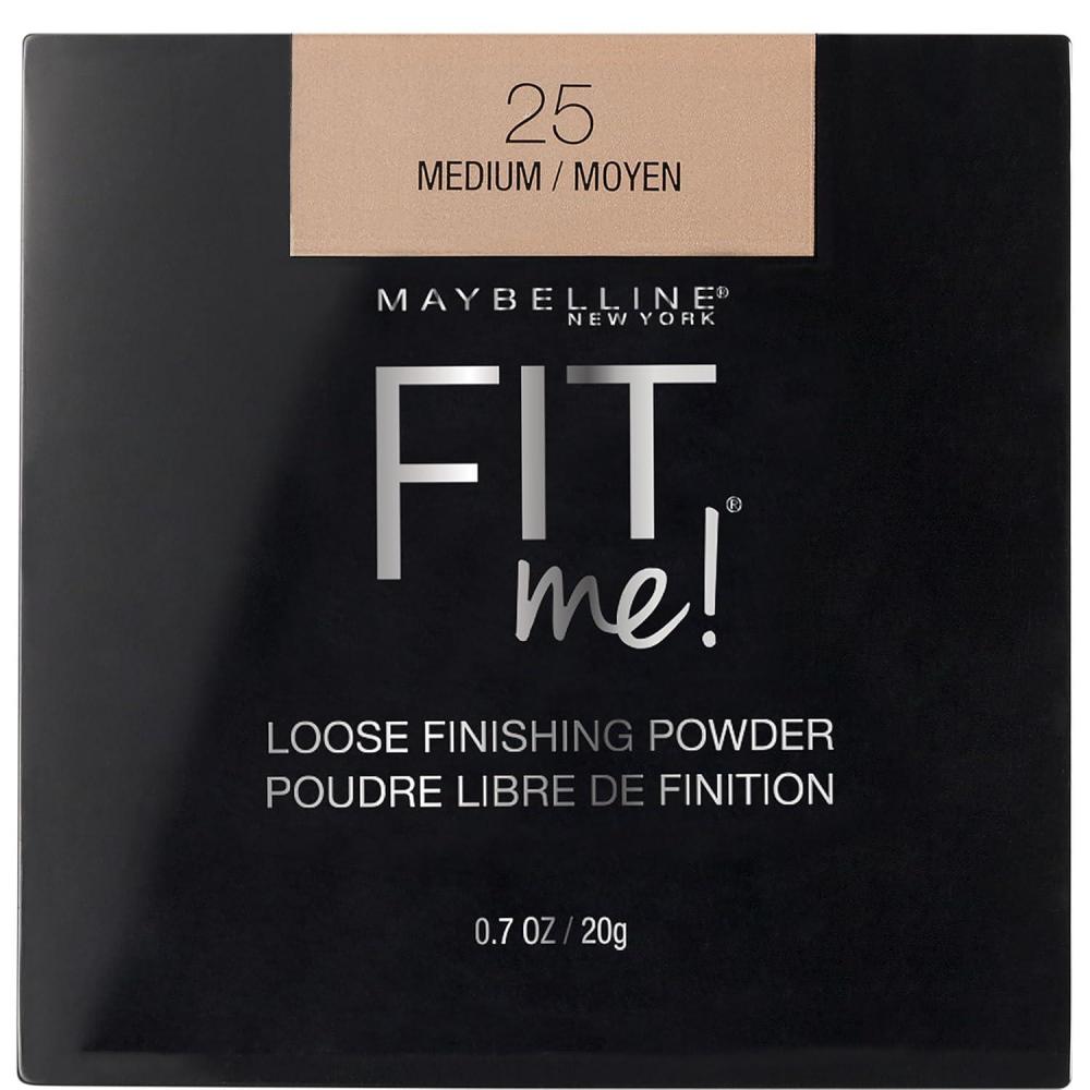 imageMaybelline Fit Me Loose Setting Powder Face Powder and Finishing Makeup Medium 1 Count25 MEDIUM