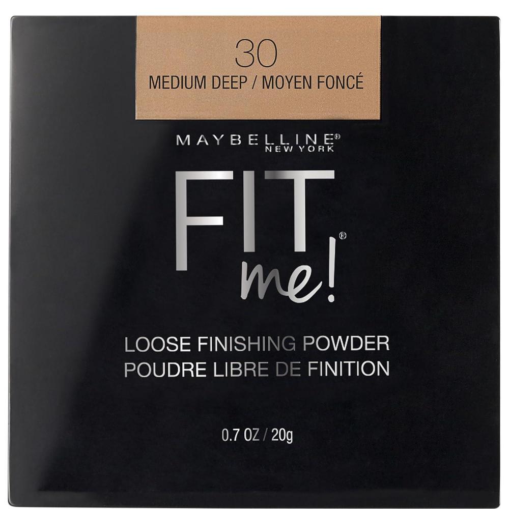 imageMaybelline Fit Me Loose Setting Powder Face Powder and Finishing Makeup Medium 1 Count30 MEDIUM DEEP