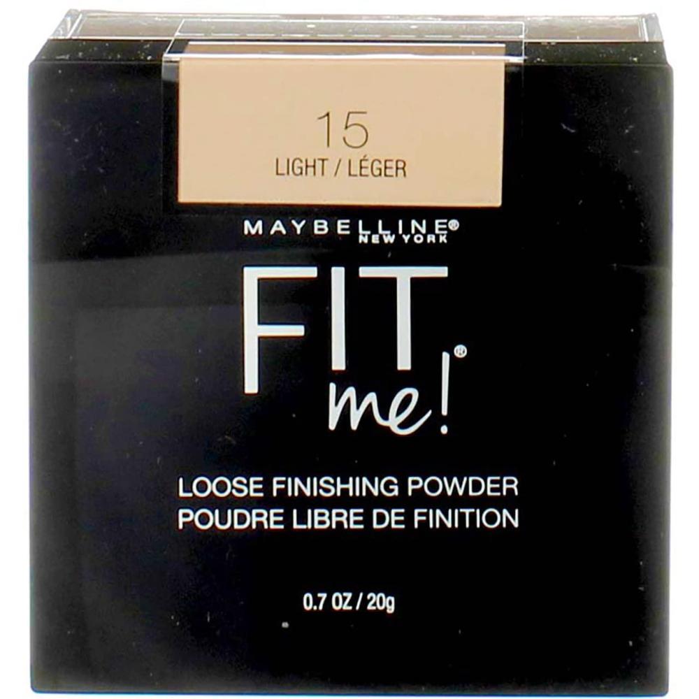 imageMaybelline Fit Me Loose Setting Powder Face Powder and Finishing Makeup Medium 1 CountLight
