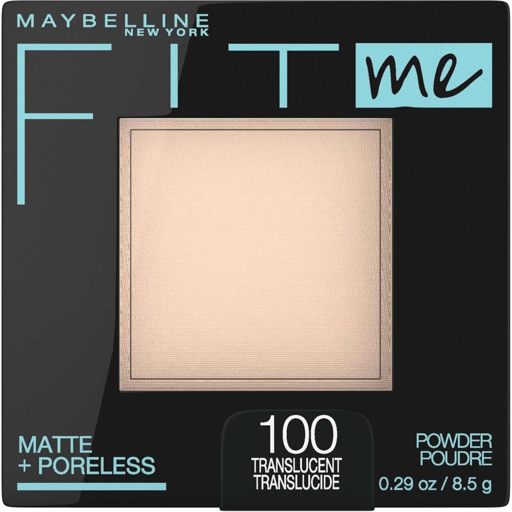 imageMaybelline Fit Me Matte Poreless Pressed Face Powder Makeup amp Setting Powder Java 1 Count100 TRANSLUCENT