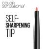 Maybelline Color Sensational Shaping Lip Liner with Self-Sharpening Tip, Totally Toffee, Nude, 1 Count(110 PURELY NUDE)
