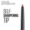 Maybelline Color Sensational Shaping Lip Liner with Self-Sharpening Tip, Totally Toffee, Nude, 1 Count(115 TOTALLY TOFFEE)